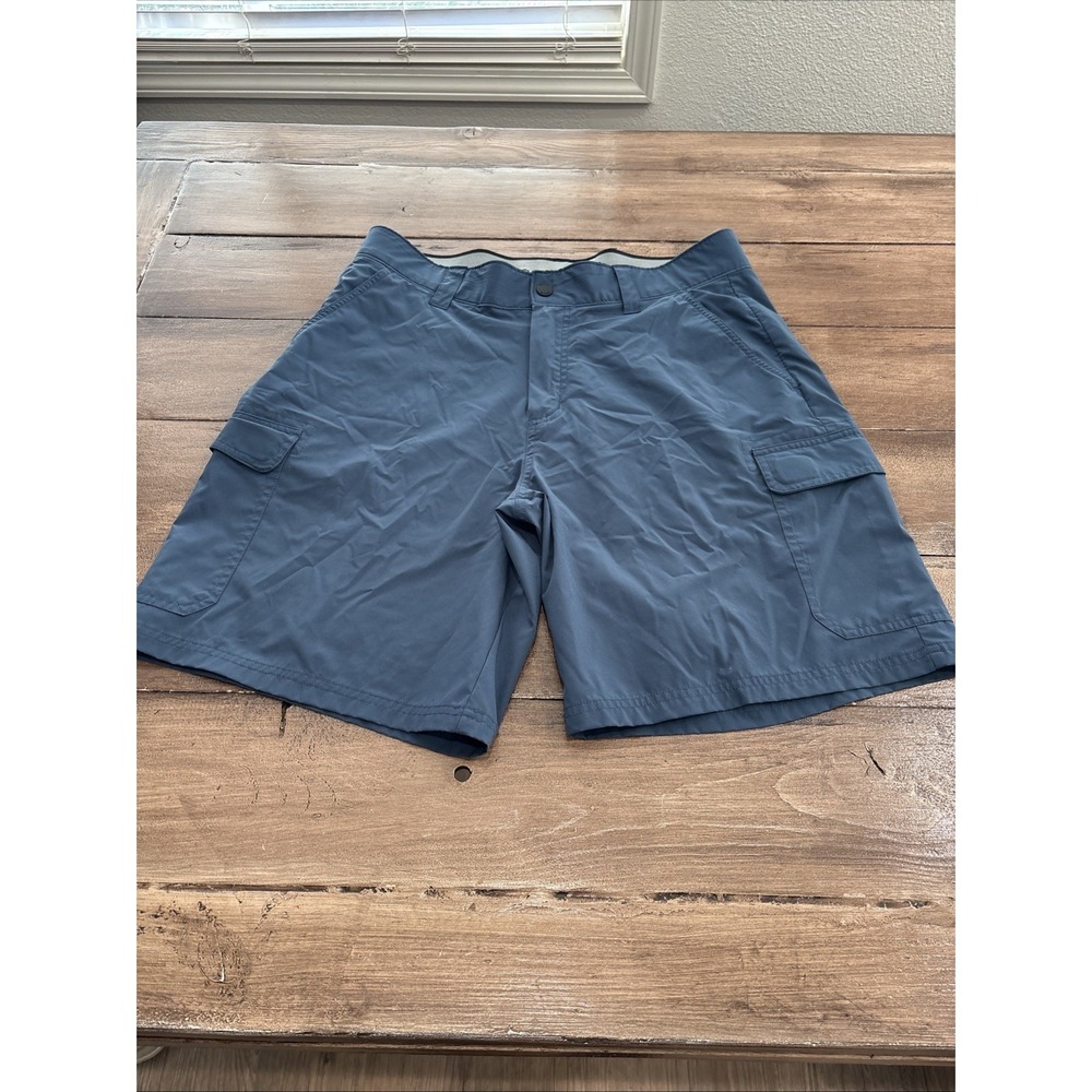 Orvis Men's Blue Hybrid Tech Shorts 34